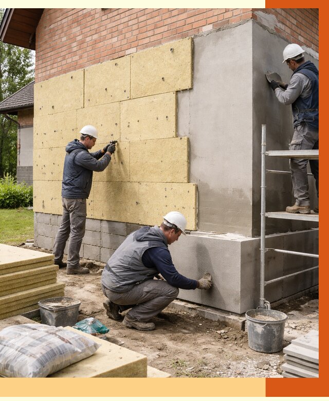 Утепление частного дома в Шадринске под ключ от 7756 руб/м2 — недорого | ТепломастерШдр