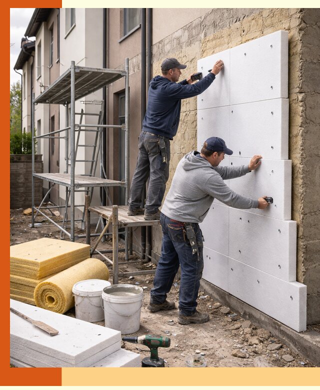 Утепление таунхауса с гарантией комфорта в Шадринске