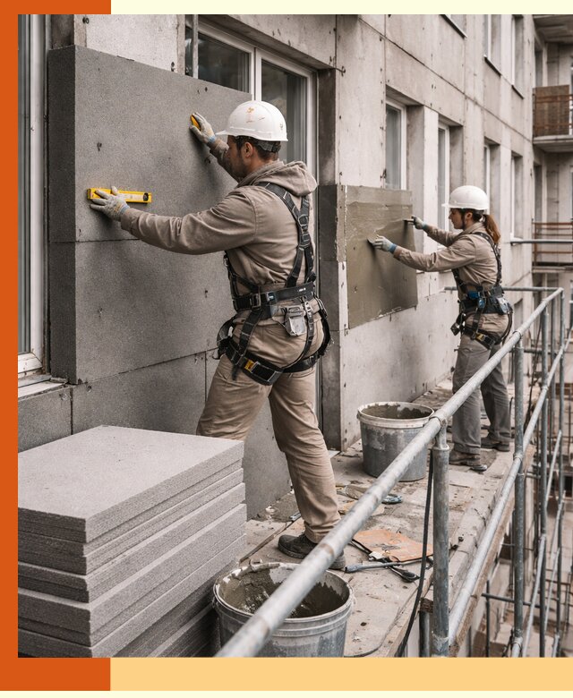 Утепление квартиры снаружи под ключ в Шадринске