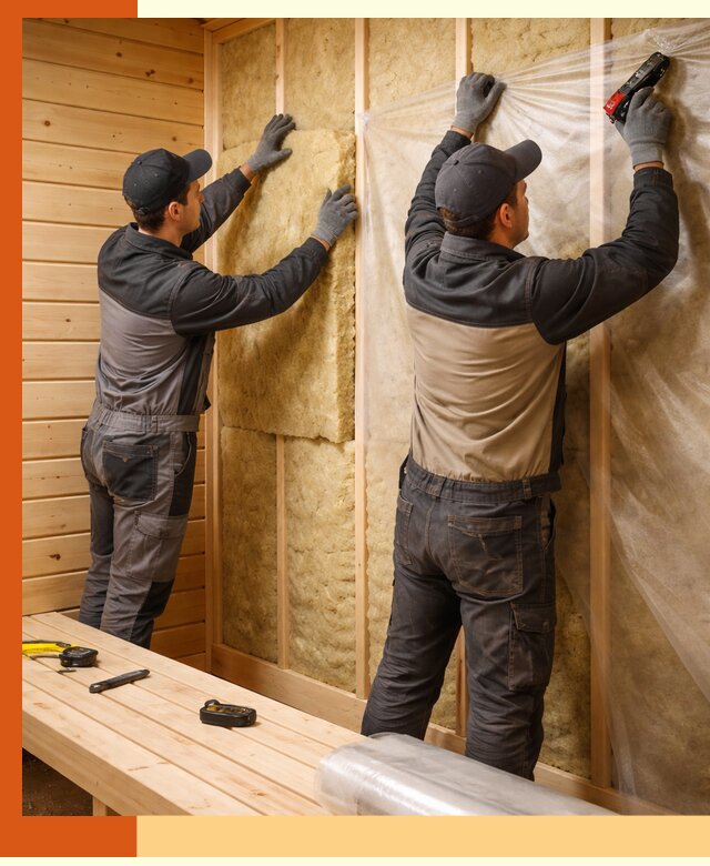 Профессиональное утепление сауны в Шадринске с гарантиями качества