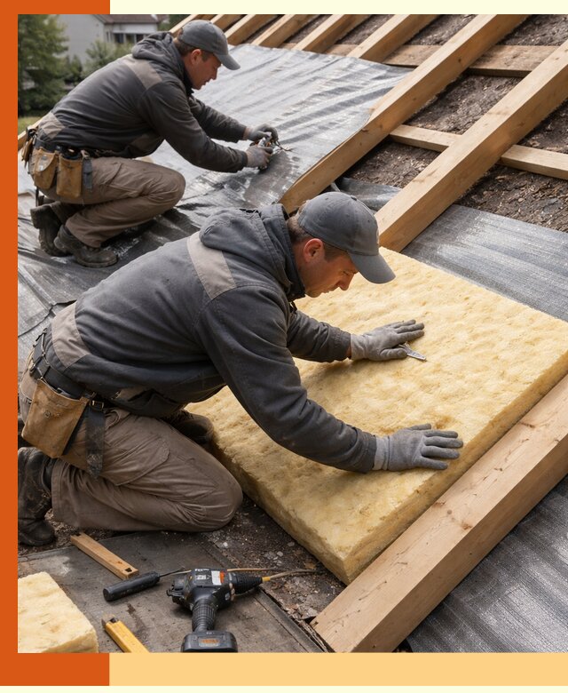 Профессиональное утепление крыши в Шадринске качественно и надежно