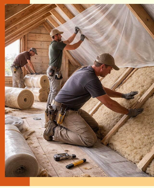 Утепление крыши изнутри в Шадринске: профессионально и надежно