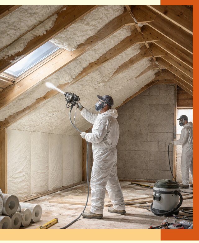 Утепление мансарды ППУ в Шадринске от 2844 руб./м² — заказать под ключ | ТепломастерШдр