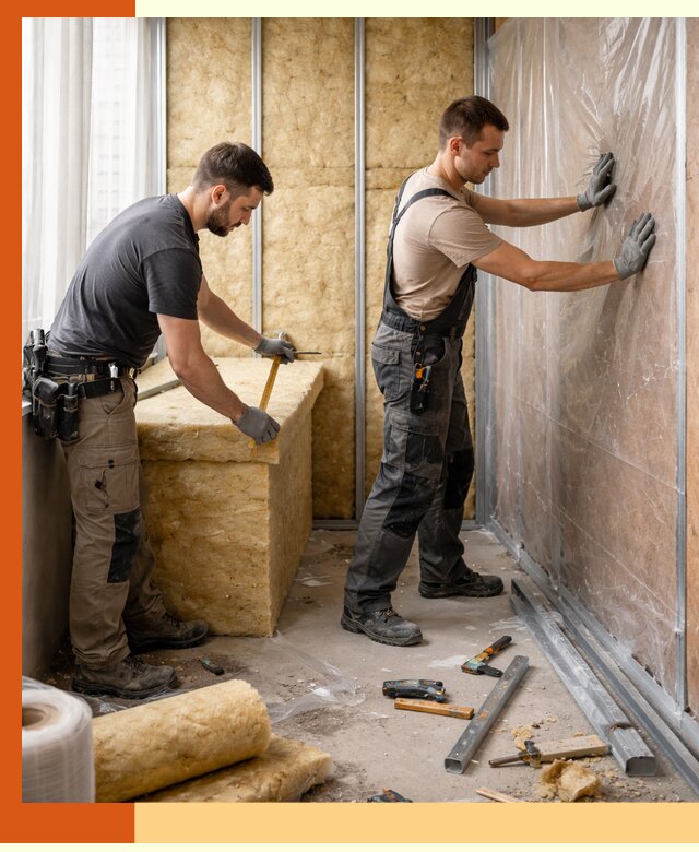 Профессиональное утепление лоджии в Шадринске эффективно и надежно