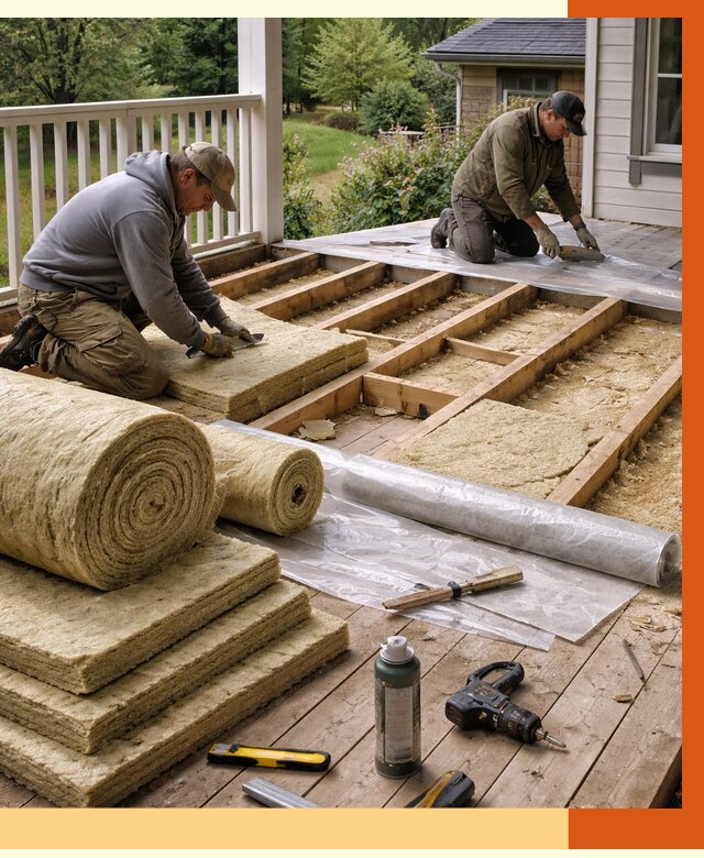 Утепление террасы в Шадринске от 4343 руб./м2 — утеплить террасу под ключ | ТепломастерШдр