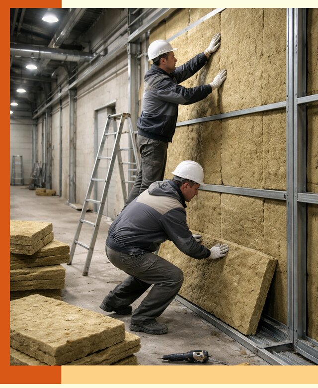 Утепление цеха под ключ в Шадринске с гарантией качества