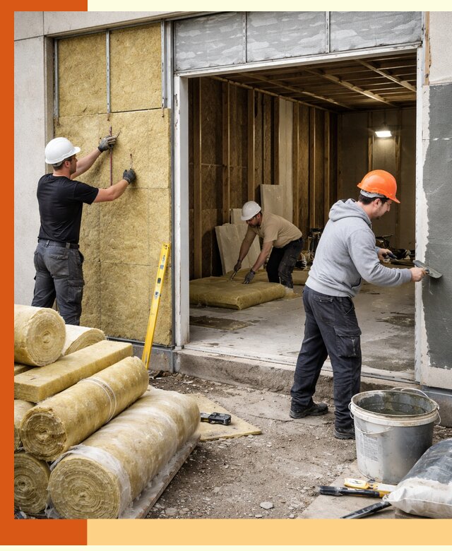 Утепление торгового павильона в Шадринске — качественно и энергоэффективно