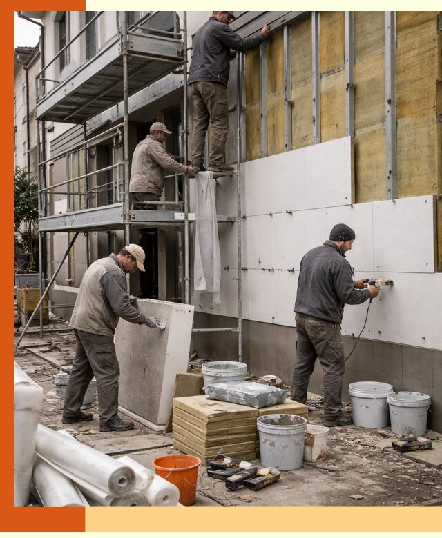 Утепление гостиницы под ключ в Шадринске с гарантией качества