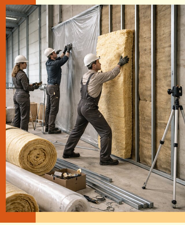 Утепление складского терминала в Шадринске профессионально и надёжно