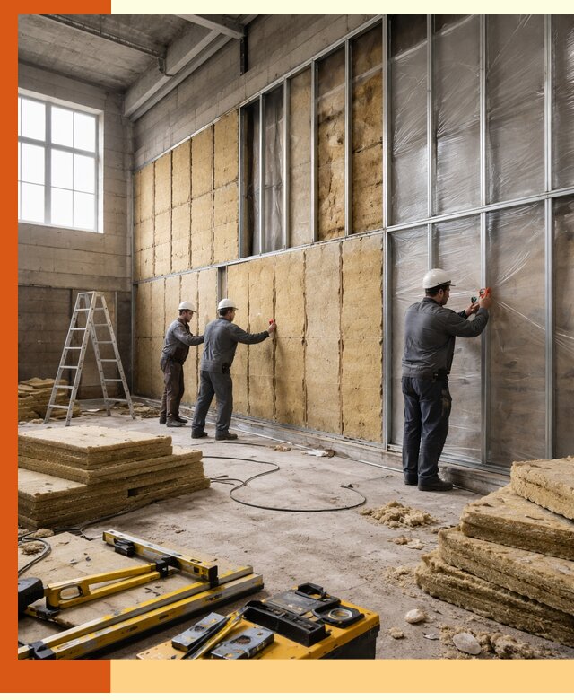 Утепление спортивного зала в Шадринске качественно и недорого