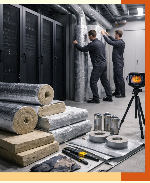 Утепление серверной в Шадринске от 8790 руб./м² — комплексно под ключ | ТепломастерШдр