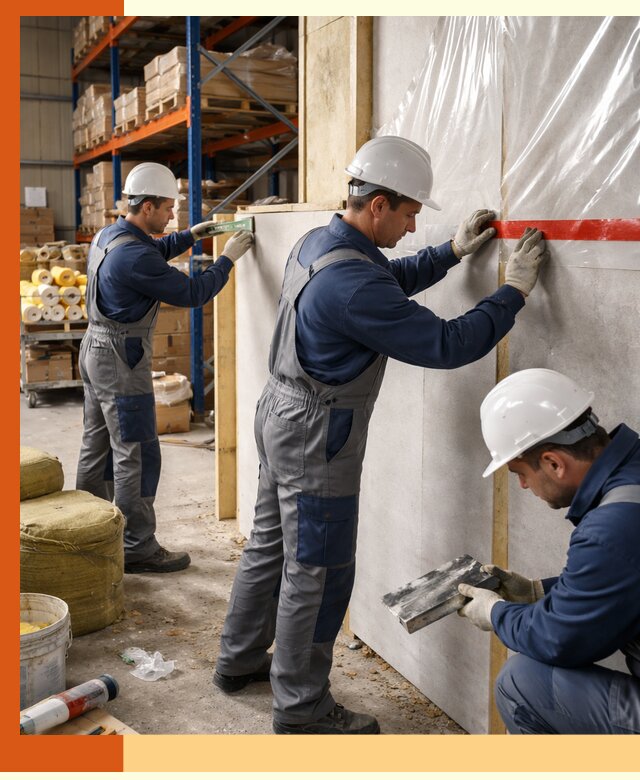 Утепление теплого склада под ключ в Шадринске