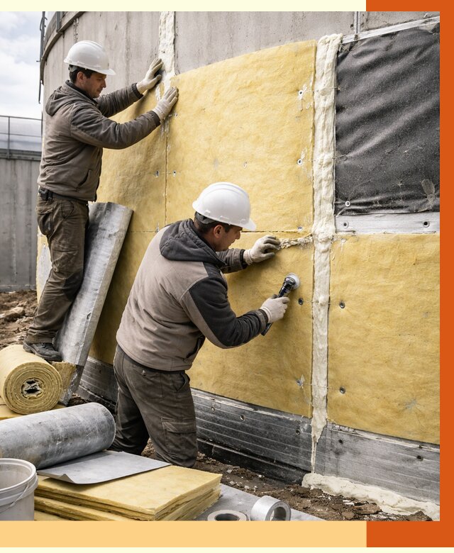 Утепление резервуара в Шадринске от 28438 руб/м2 — монтаж ППУ и комплекс под ключ | ТепломастерШдр