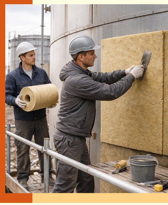 Профессиональное утепление резервуара и теплоизоляция в Шадринске