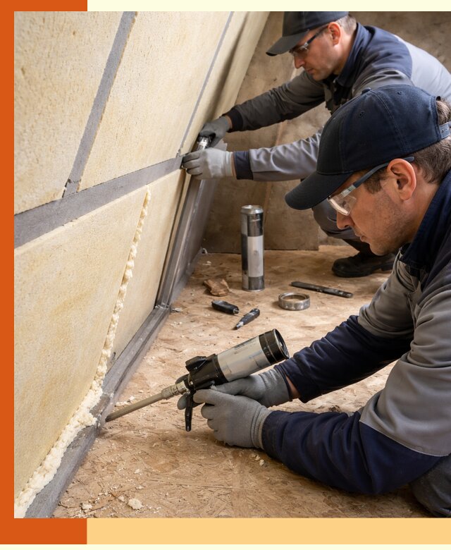 Герметизация стыков ППУ в Шадринске — надежное уплотнение швов