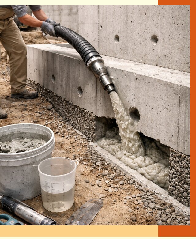 Заполнение полостей фундамента в Шадринске от 7032 руб. под ключ | ТепломастерШдр