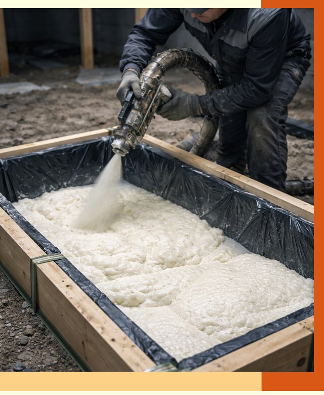 Заливка ППУ в формы в Шадринске от 2585 руб. — утепление форм под ключ | ТепломастерШдр