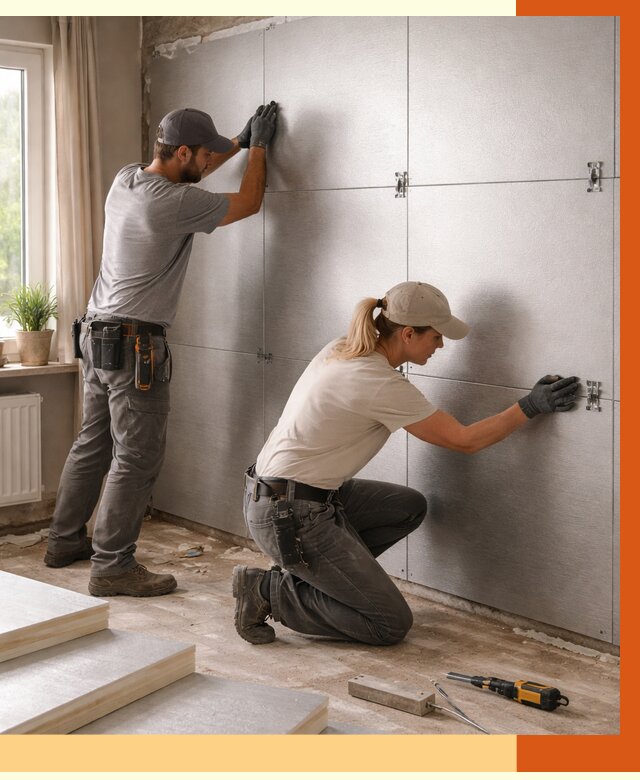 Утепление PIR панелями в Шадринске от 4343 руб. под ключ | ТепломастерШдр