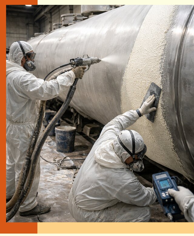 Утепление автоцистерн жидкой теплоизоляцией в Шадринске