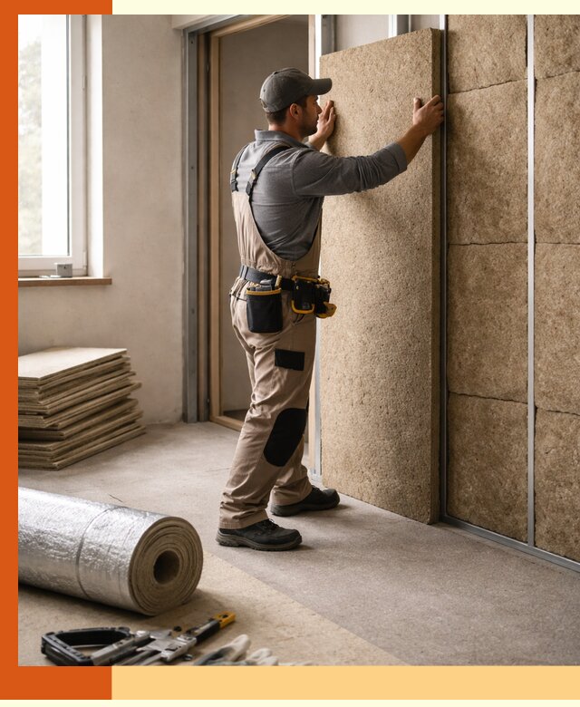 Шумоизоляция дома в Шадринске — комплексная защита от шума