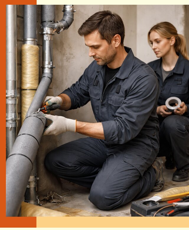 Шумоизоляция труб в Шадринске: профессиональная звукоизоляция под ключ