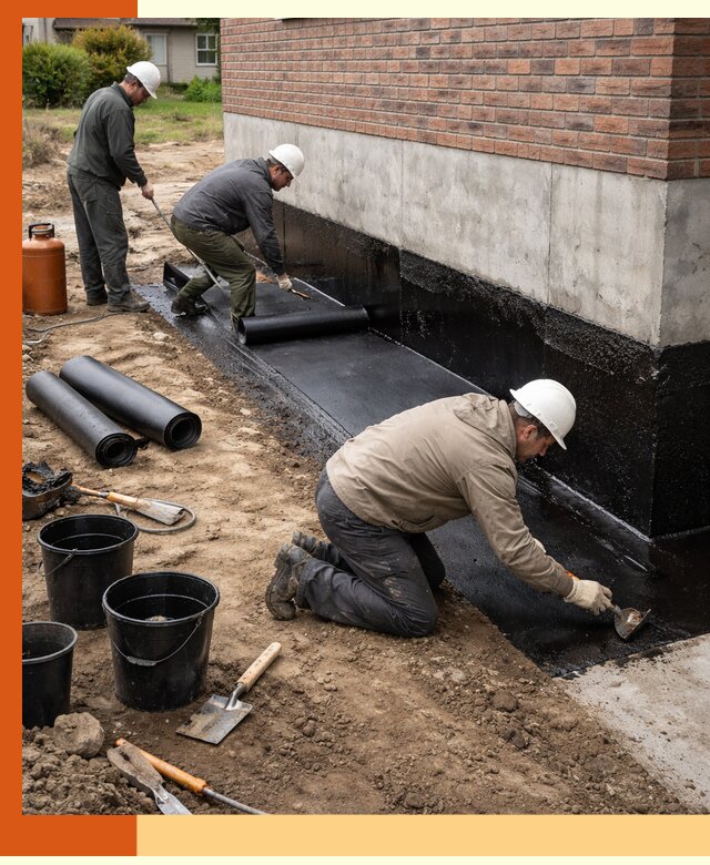 Гидроизоляция фундамента в Шадринске: надежная защита строений