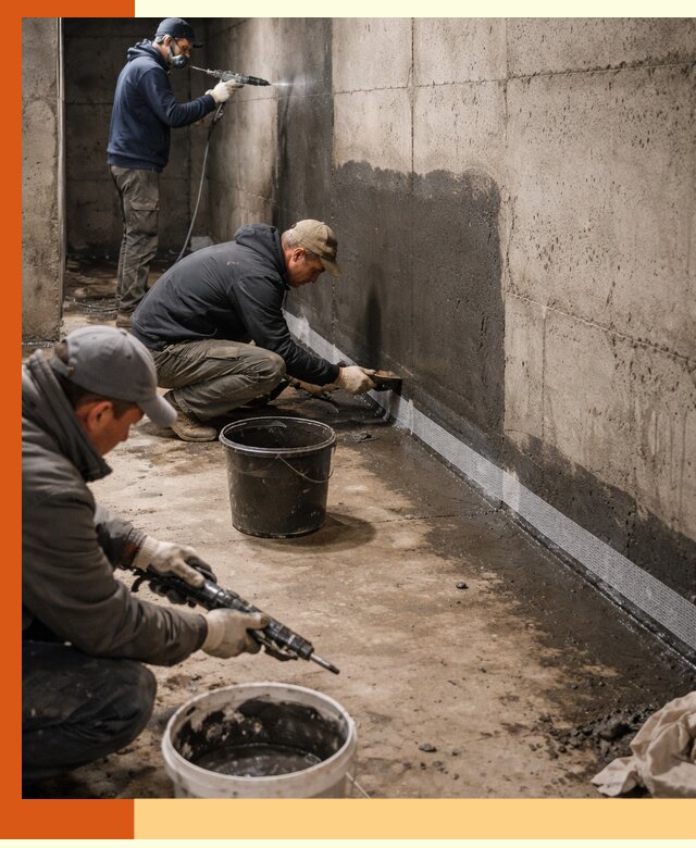 Гидроизоляция подвала в Шадринске — комплексная защита от влаги