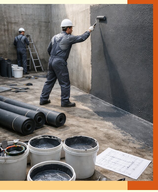 Гидроизоляция резервуара в Шадринске от 124092 руб. под ключ | ТепломастерШдр