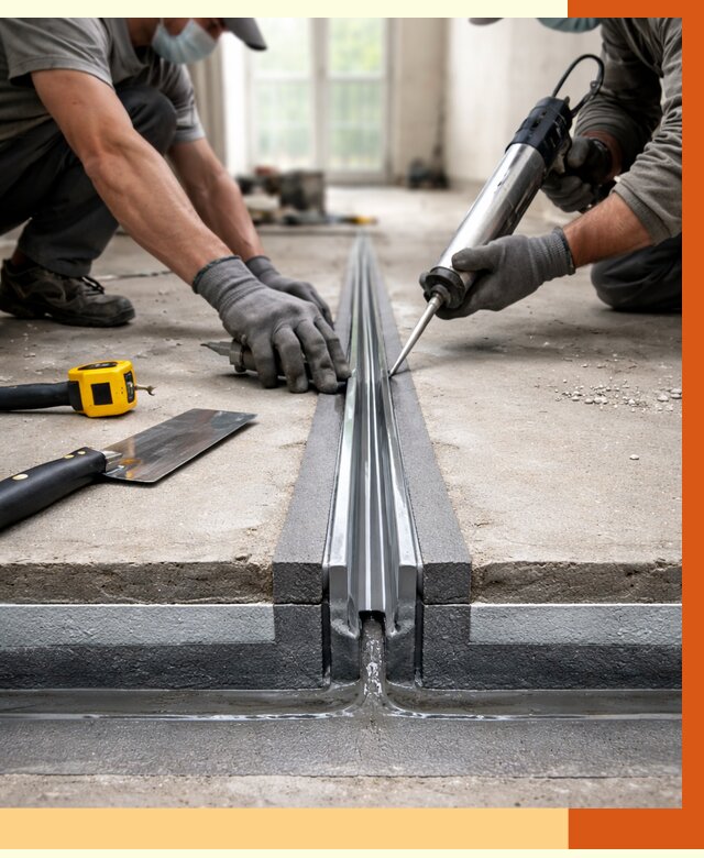 Гидроизоляция деформационного шва в Шадринске от 7756 руб. под ключ | ТепломастерШдр