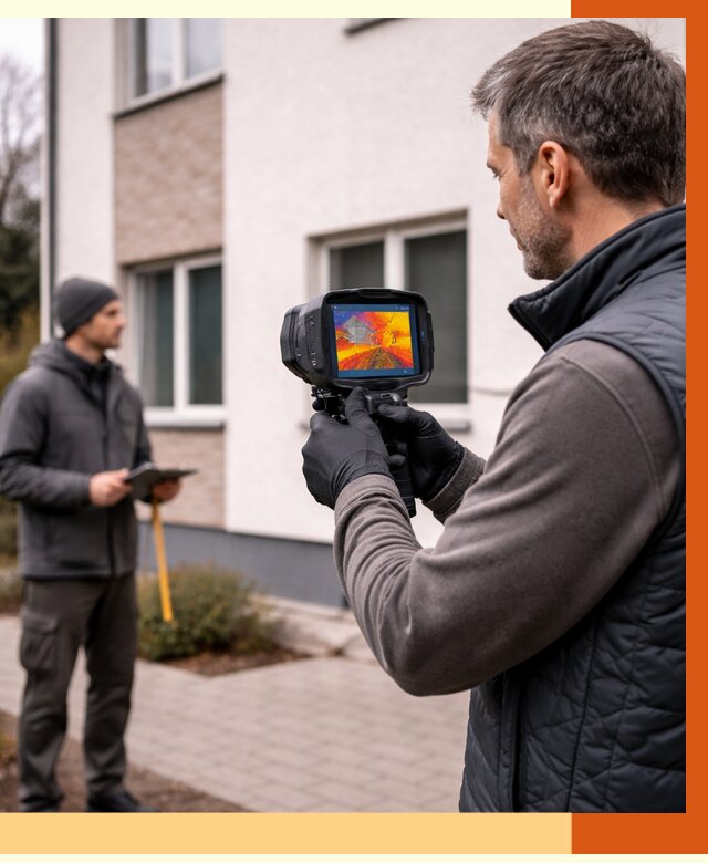 Тепловизионное обследование дома в Шадринске от 4653 руб. — услуги ТепломастерШдр