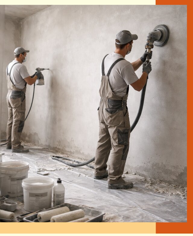 Подготовка поверхности под напыление в Шадринске от 1241 руб. — ТепломастерШдр