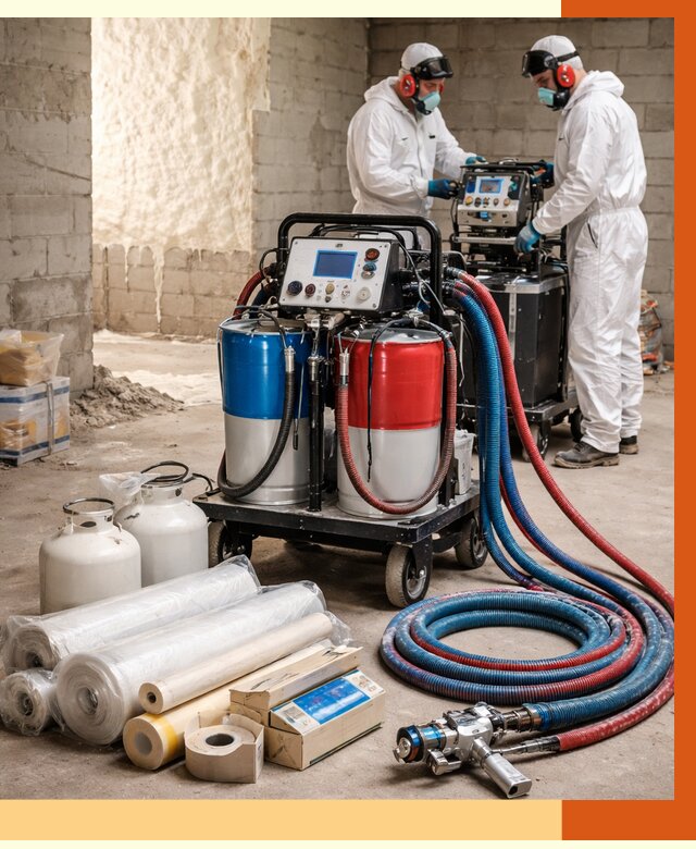 Аренда установки для напыления ППУ в Шадринске от 36194 руб. | ТепломастерШдр